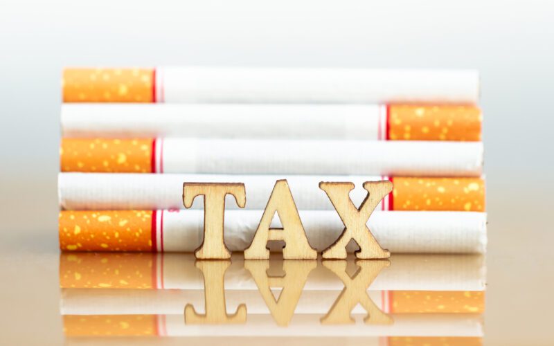 Tripling tobacco taxes